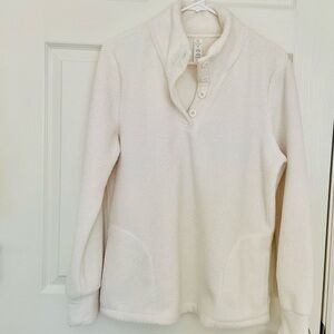 Balance Collection Sherpa Pullover Long Sleeve Pockets L